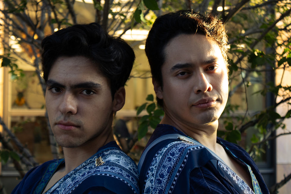 From left, Jonah Camacho and Jonathan Herrera. Photo courtesy of Katelyn Abaya