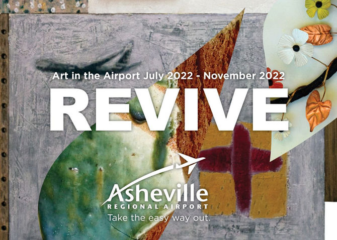 REVIVE: Asheville Regional Airport showcasing 3 local artists in new exhibit
