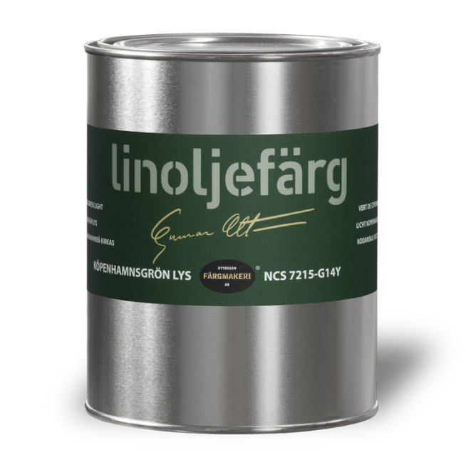 Ottosson linseed oil paint 1 Litre Ekopaints