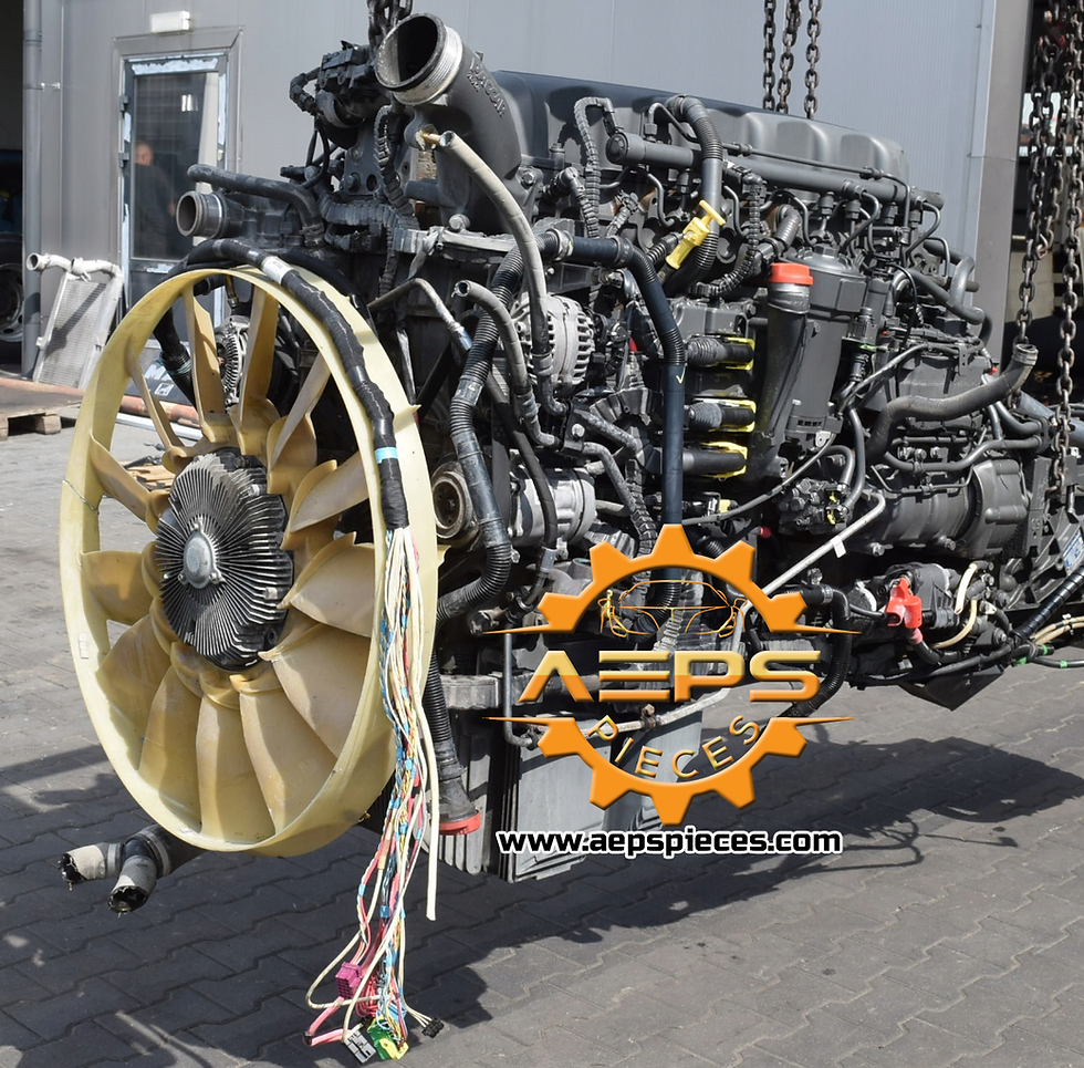 Miniatyrbild: Moteur complet DAF MX13 375 H1 EURO 6