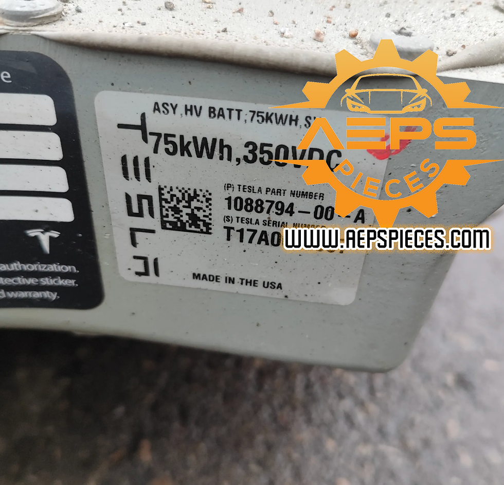 Batterie TESLA MODEL S 1088794-00-A