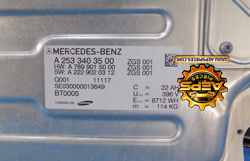 Batterie Haute Tension MERCEDES GLC C253 - A 253 340 35 00