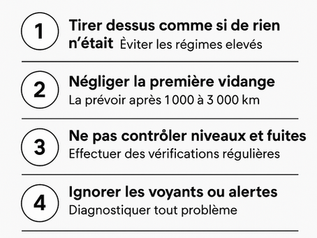5 erreurs à éviter après le montage d’un moteur d’occasion