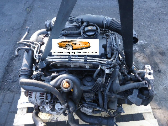 Moteur complet VW AUDI 1.9TDI BRU