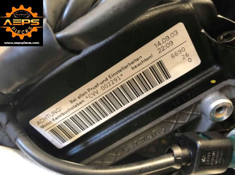 Miniature : Moteur complet VW AUDI Q7 3,0TDI CVV