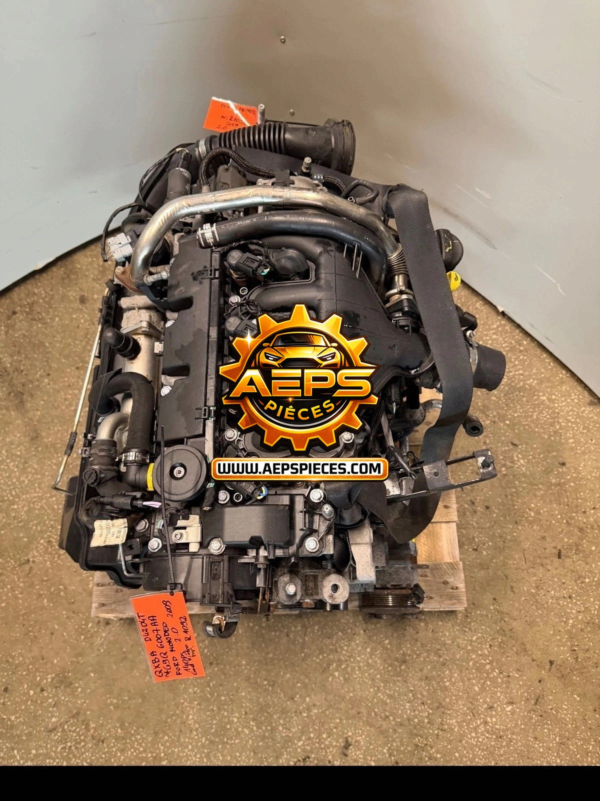 Moteur complet FORD mondeo s-max galaxy 2.0 tdci diesel 140cv QXBA