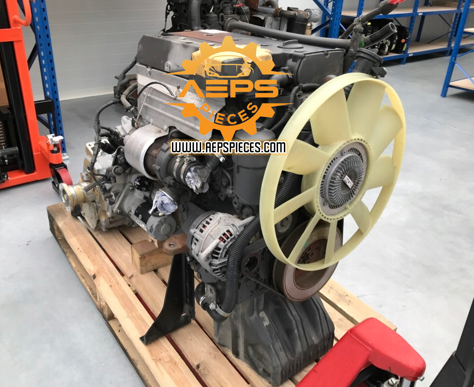 Moteur complet MERCEDES ATEGO 814 OM 904 LA