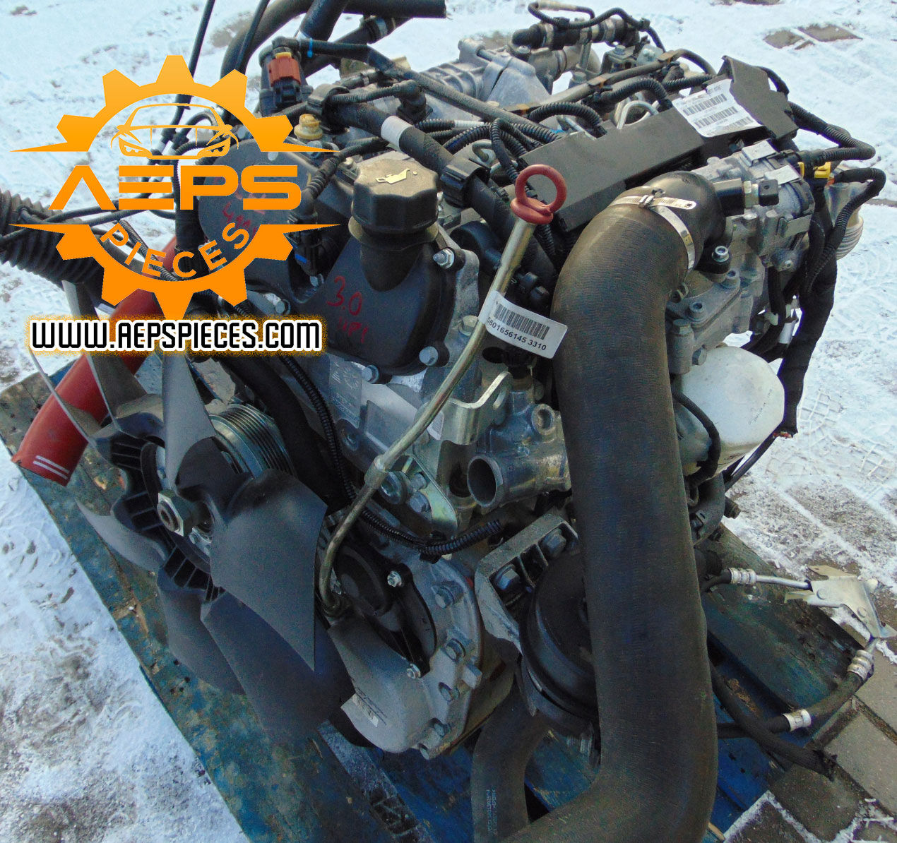 Moteur complet IVECO DAILY 3.0 HPI EURO 6 F1CFL4116W