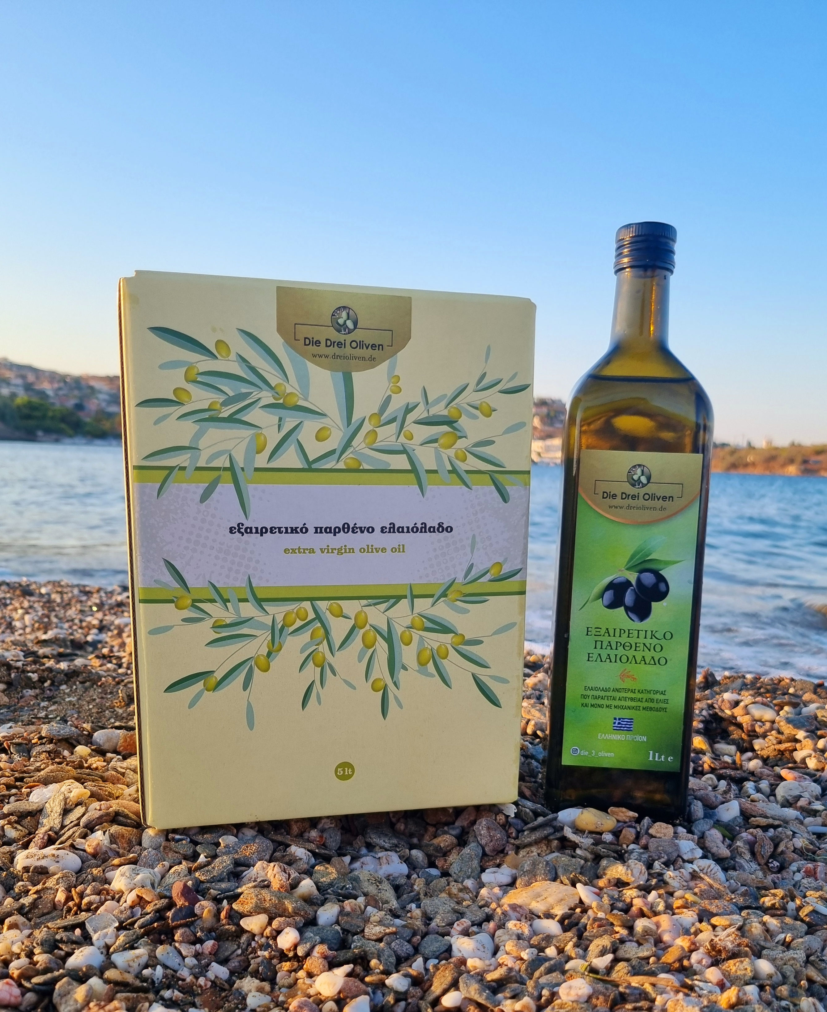 Die Drei Oliven - Olivenöl Vorteilspack