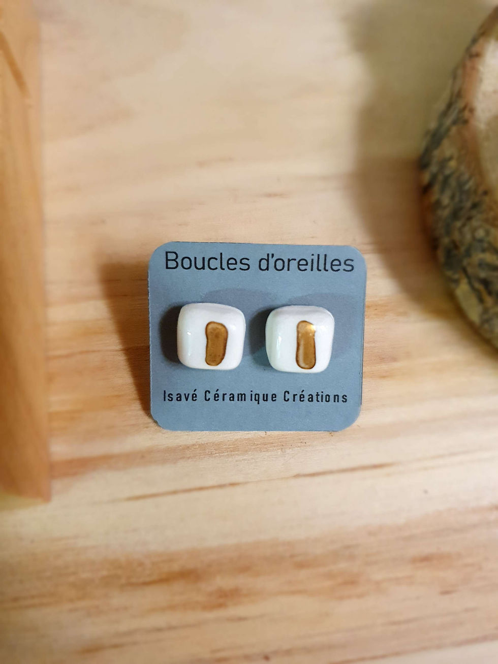 Miniature : Boucles d'oreilles clou or