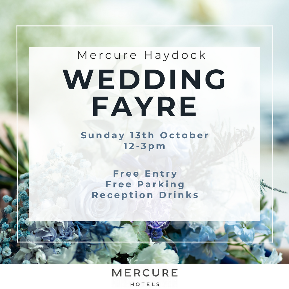Mercure Haydock Wedding Fayre