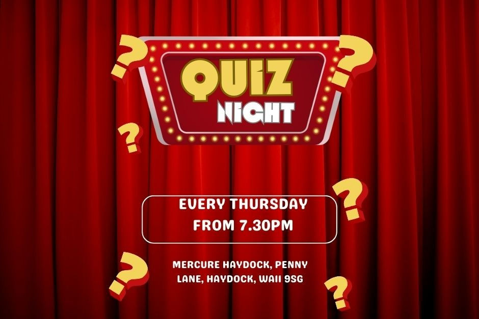 Mercure Haydock Weekly Quiz