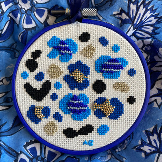 Broderie Panthère de Mer de la collection GRRR à motif léopard