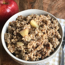 apple-cinnamon oats
