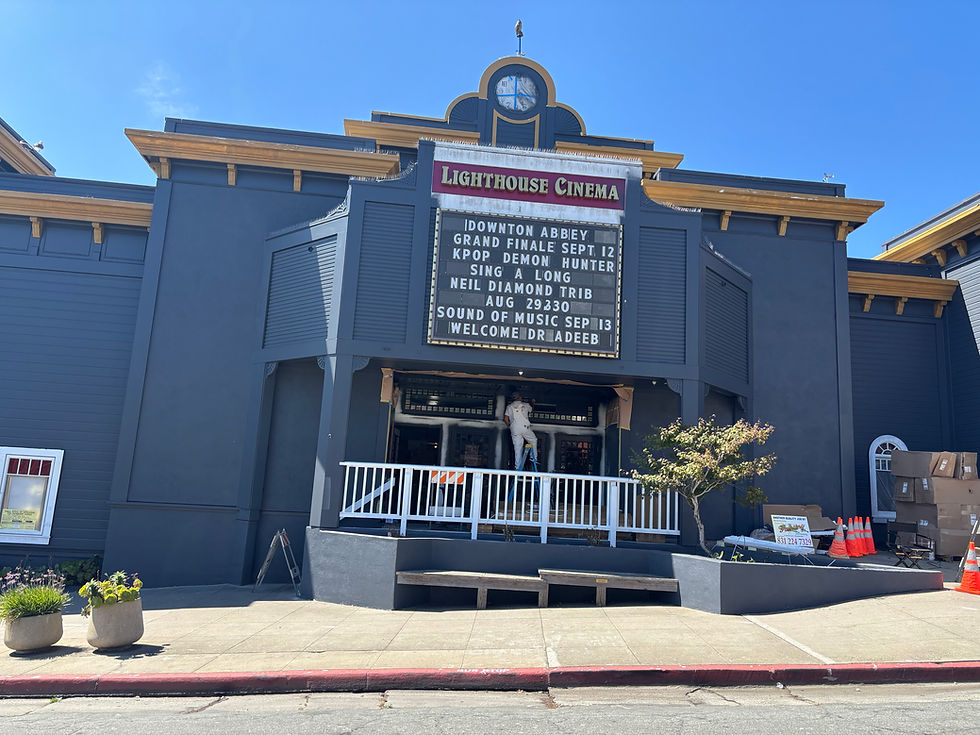 Newly painted Lighthouse Cinema