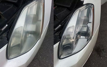 Let There Be Light Headlight Restoration Before and After