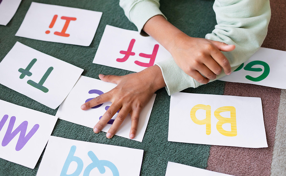 言語療法を受ける子ども