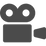 ビデオカメラのアイコン