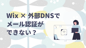Wix × 外部DNSでメール認証ができない？