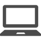ノートパソコンのアイコン