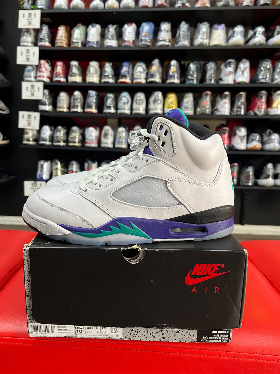 Thumbnail: Air Jordan 5 Retro “Grape” (2025)