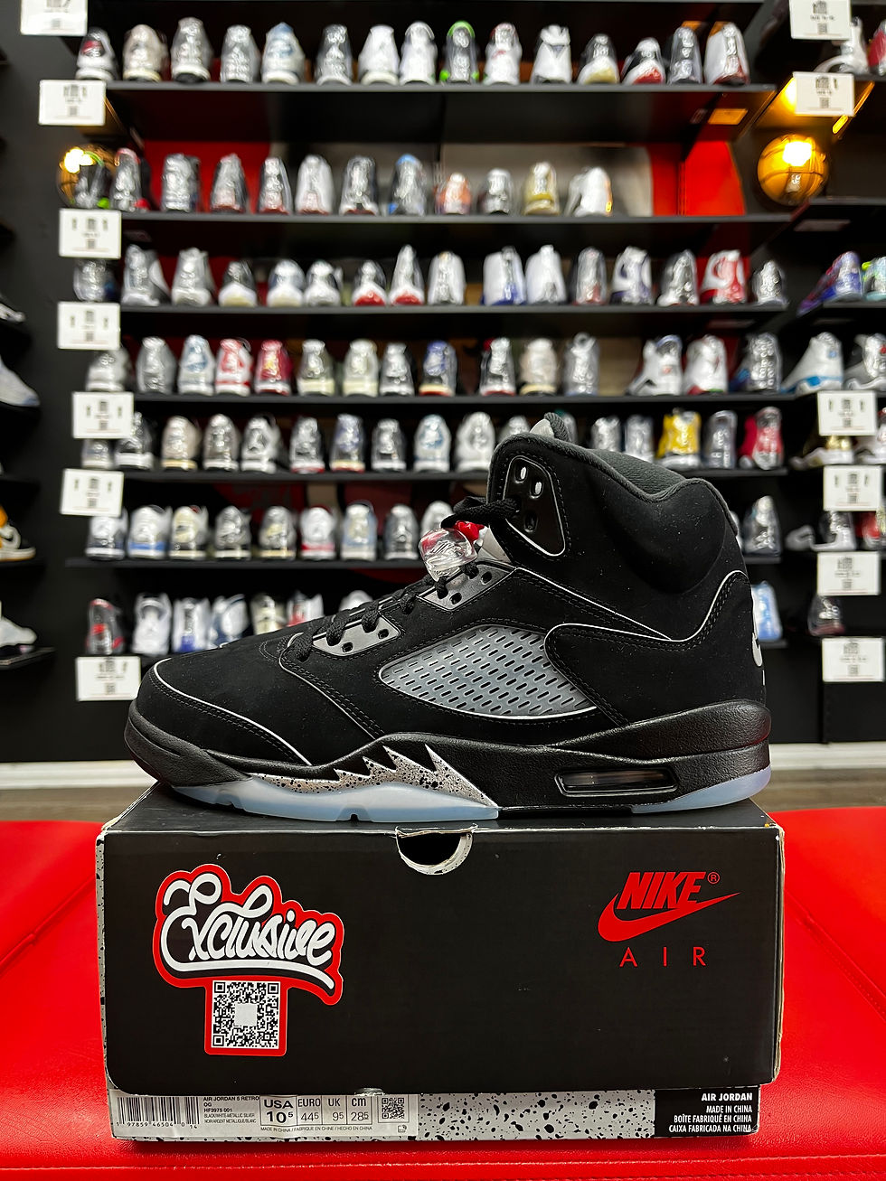 Thumbnail: Air Jordan 5 Retro “Black Metallic Reimagined” (2025)