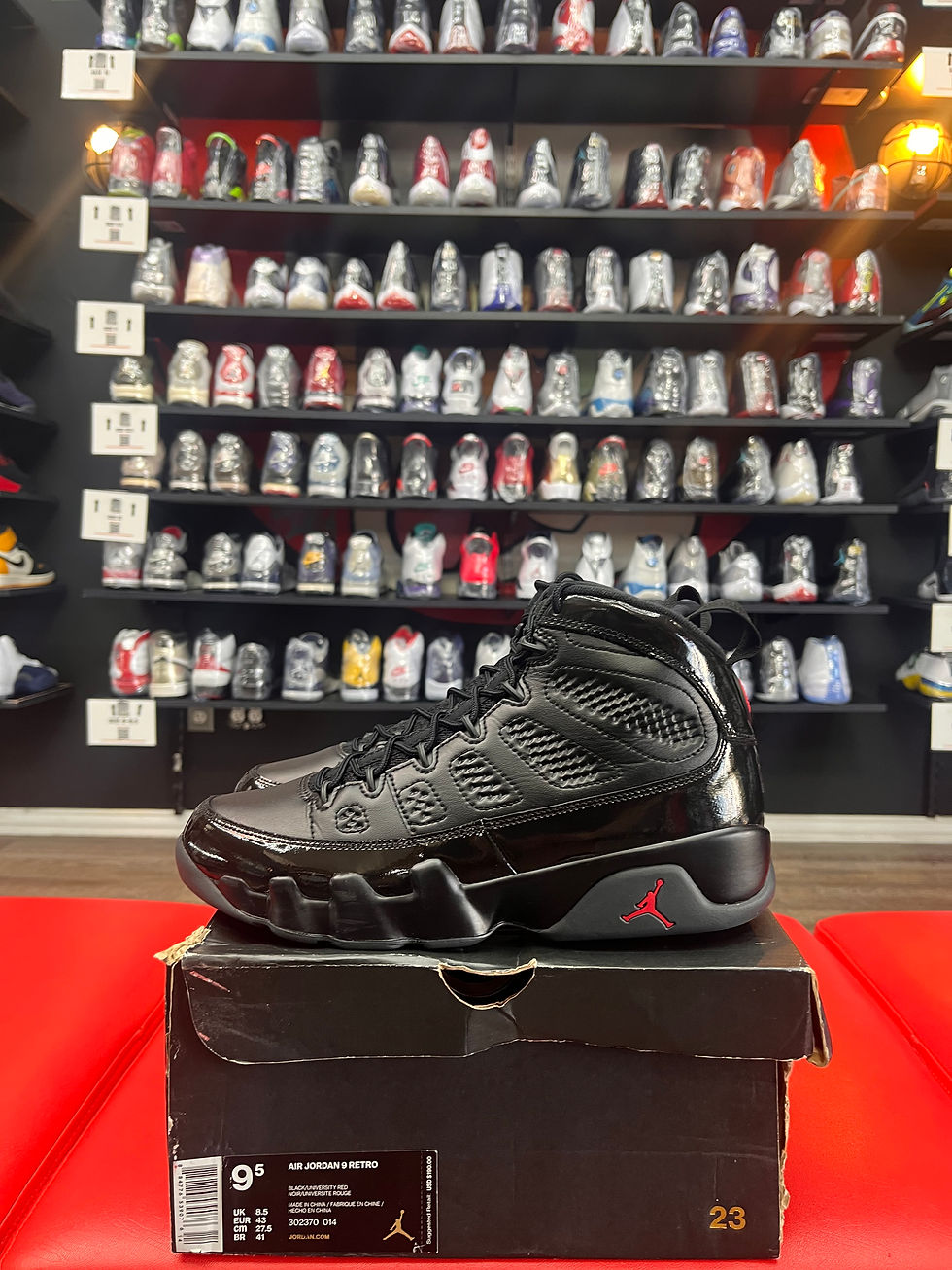 Thumbnail: Air Jordan 9 Retro “Bred Patent” (2018)