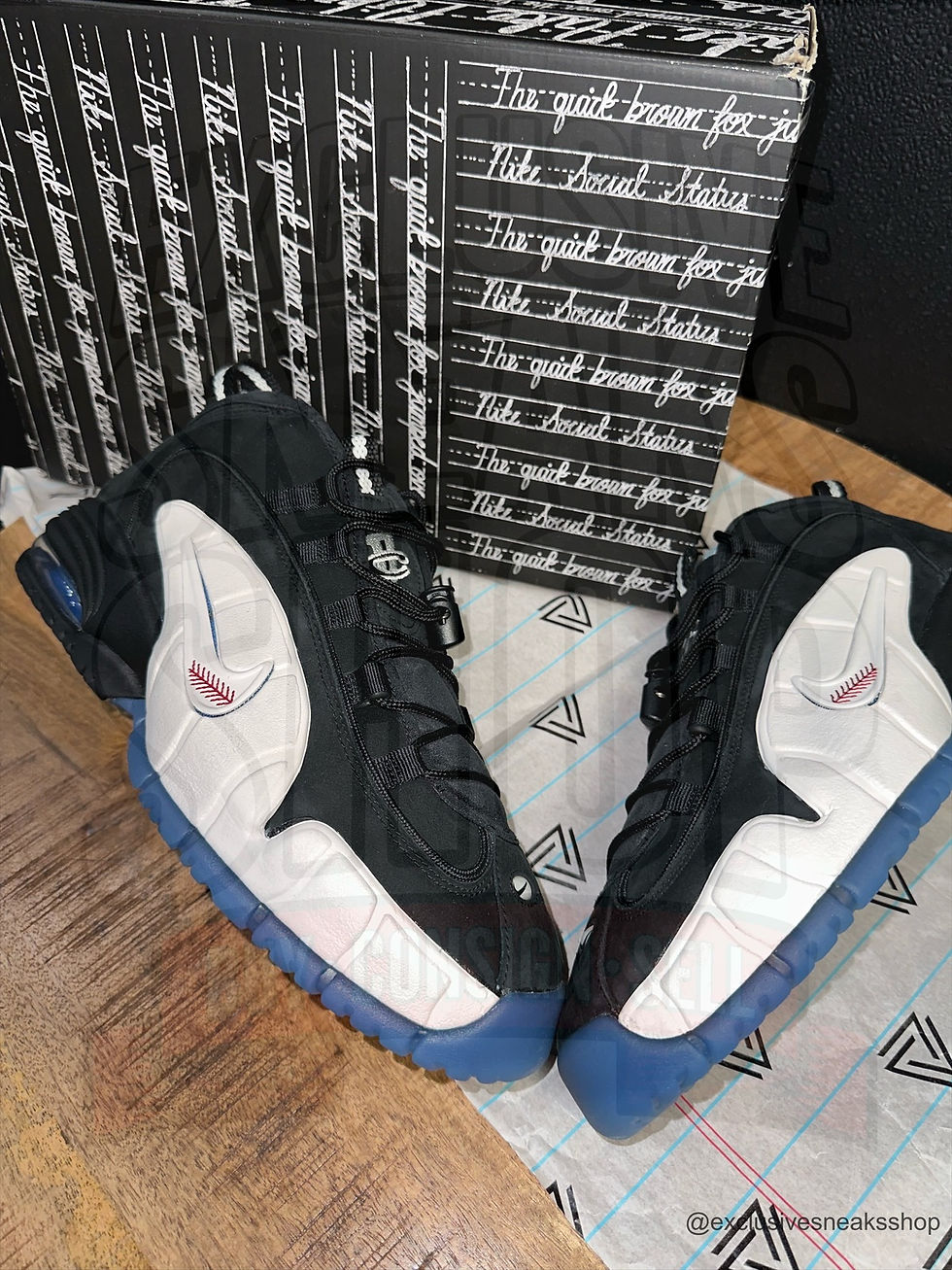 Nike Air Max Penny 1 “Social Status Recess Black” (2022)
