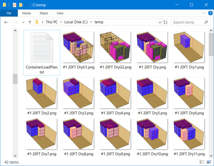 Getting the step by step pictures of a filled truck via API | LOGEN USA