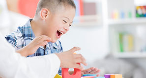 Child Playing Blocks