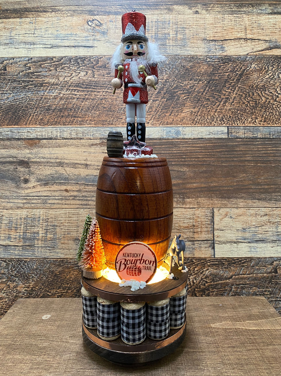 Thumbnail: Nutcracker at Bourbon Trail Ornament (LED)