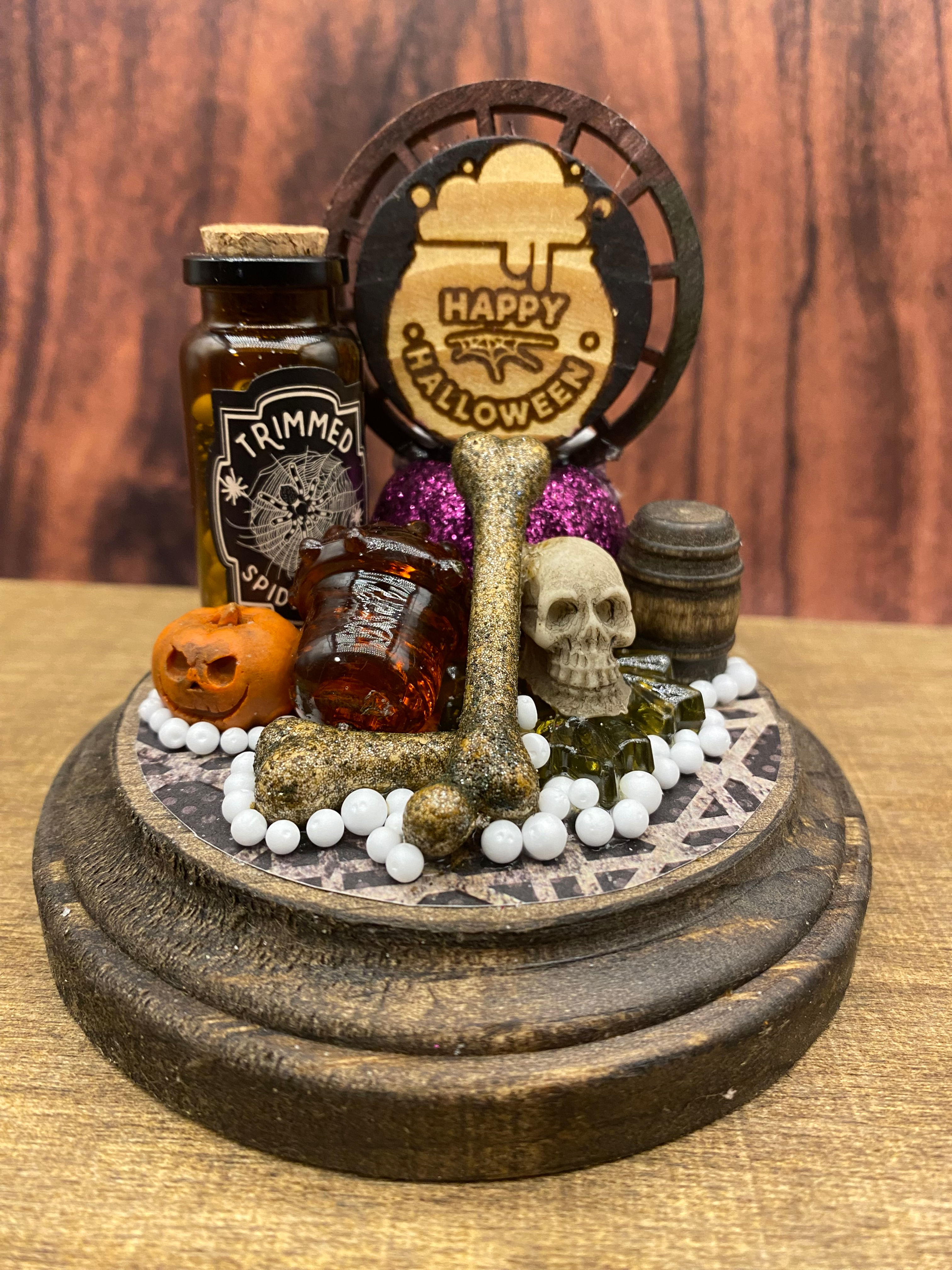 Rustic Halloween Ornament