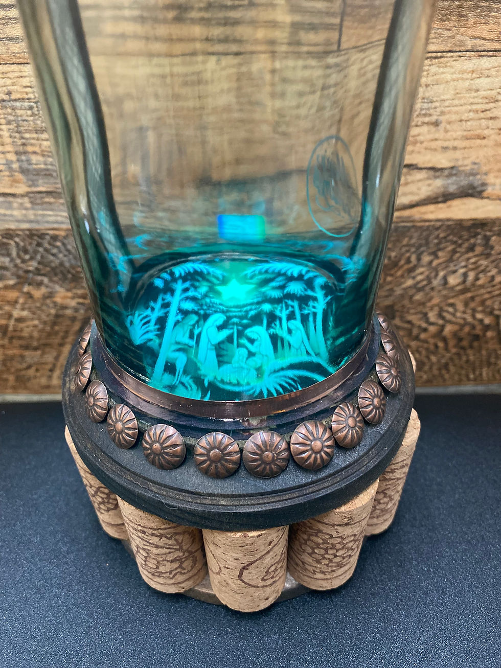 Thumbnail: Christmas Window Bottle Lamp (LED)