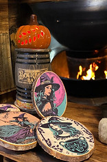 Witches Brew Coaster Set