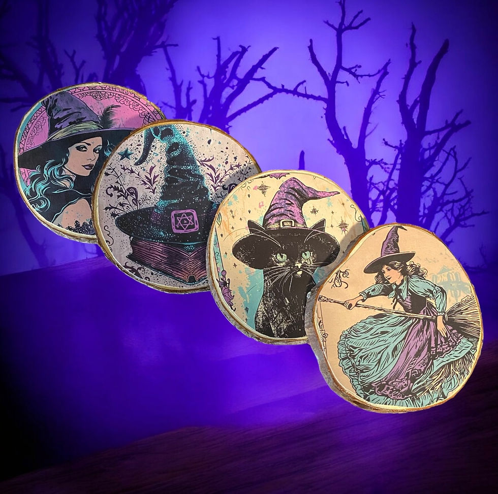 Thumbnail: Witches Brew Coaster Set