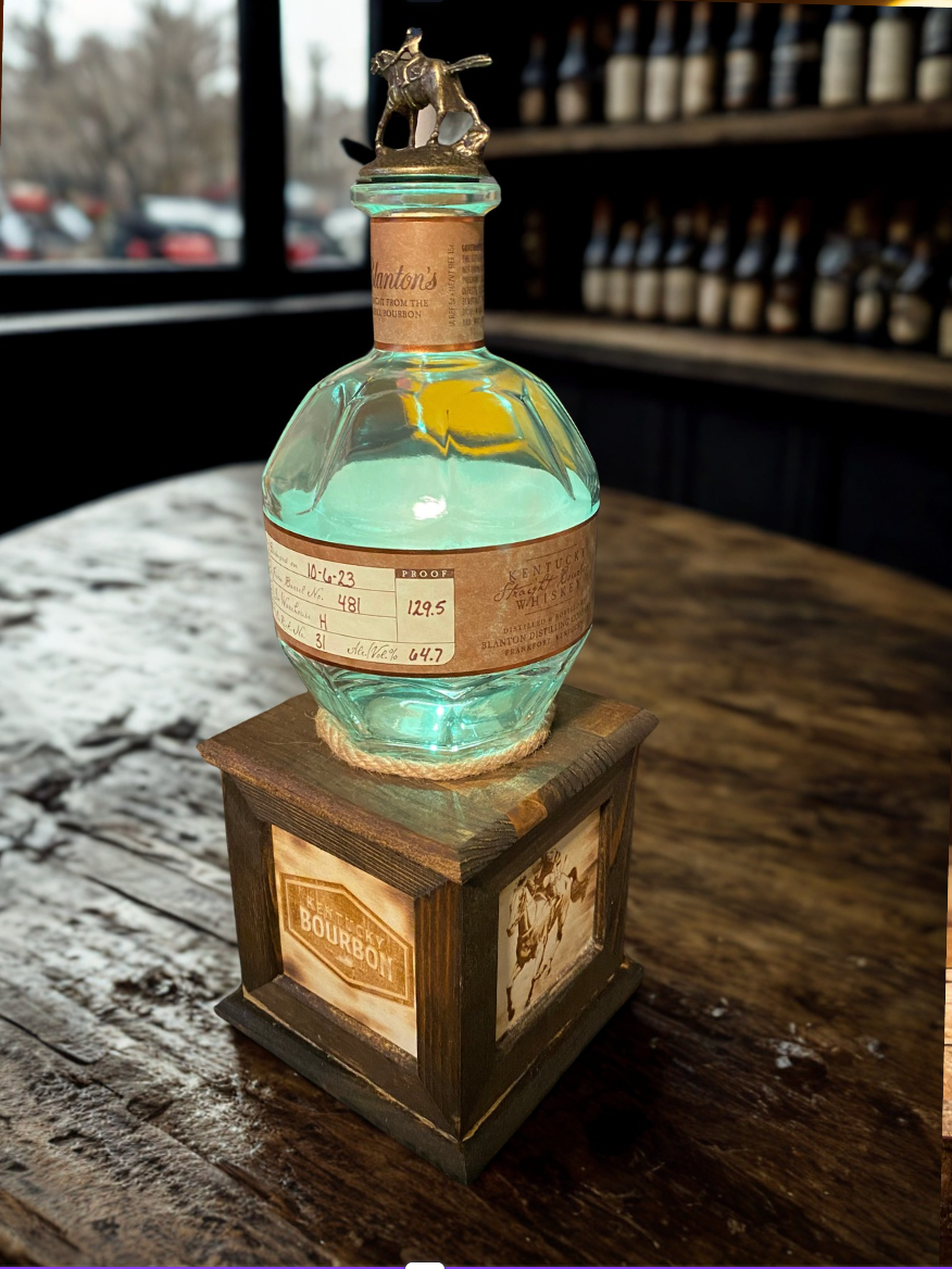 Thumbnail: Blanton's Bourbon Bottle Lamp