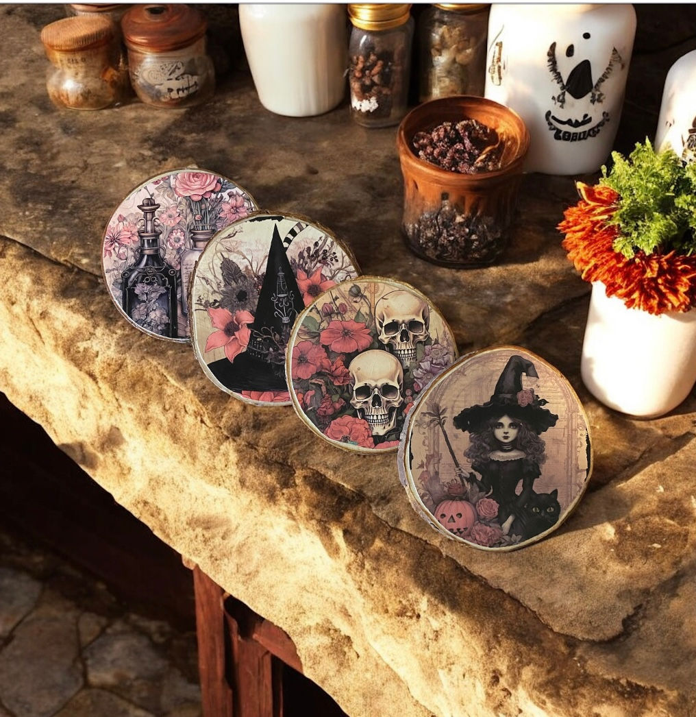Witches Brew Coaster Set - 1