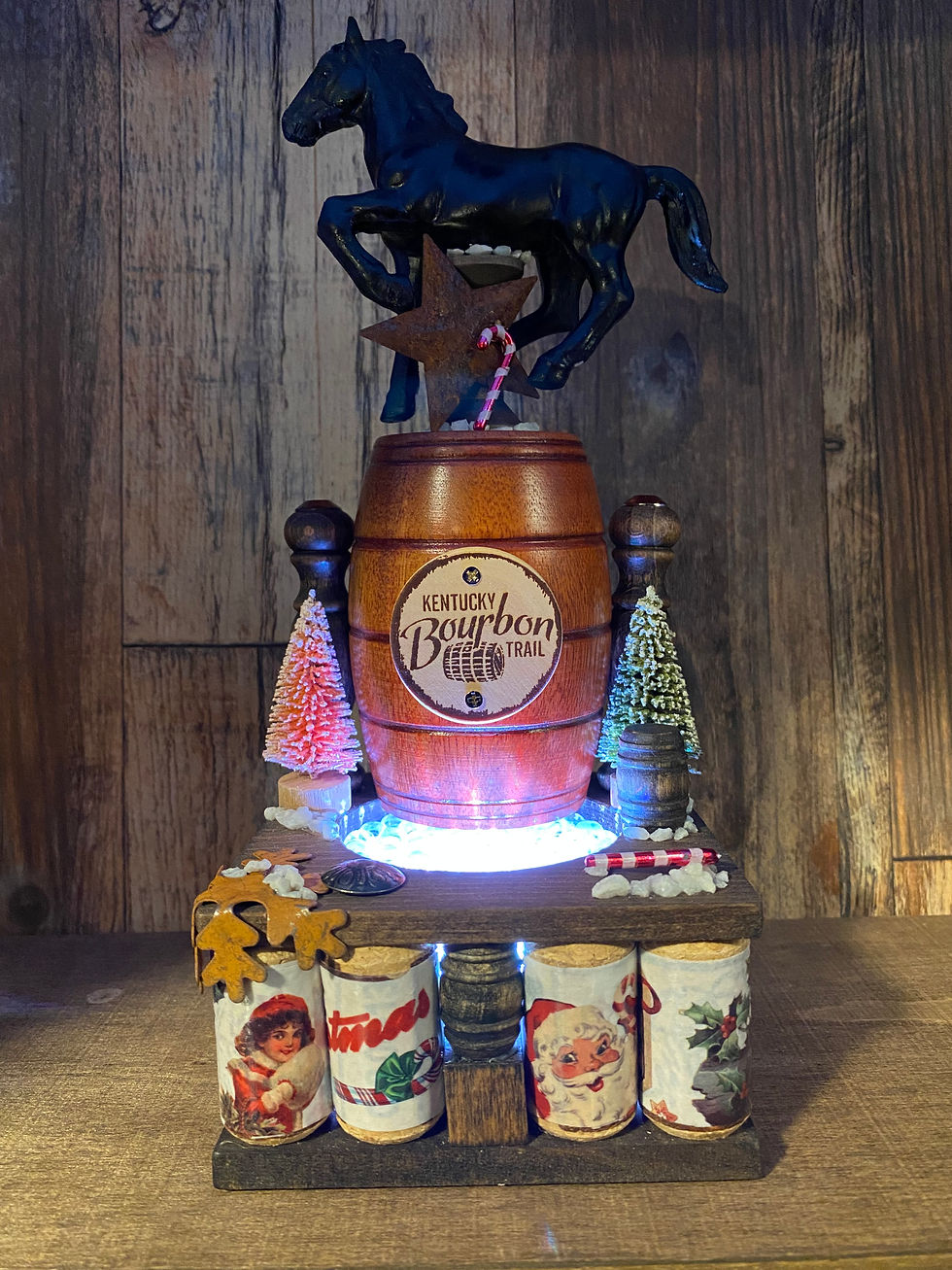 Thumbnail: Black Horse at Bourbon Trail Lamp (LED)