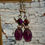 Thumbnail: Plum Slim Earrings