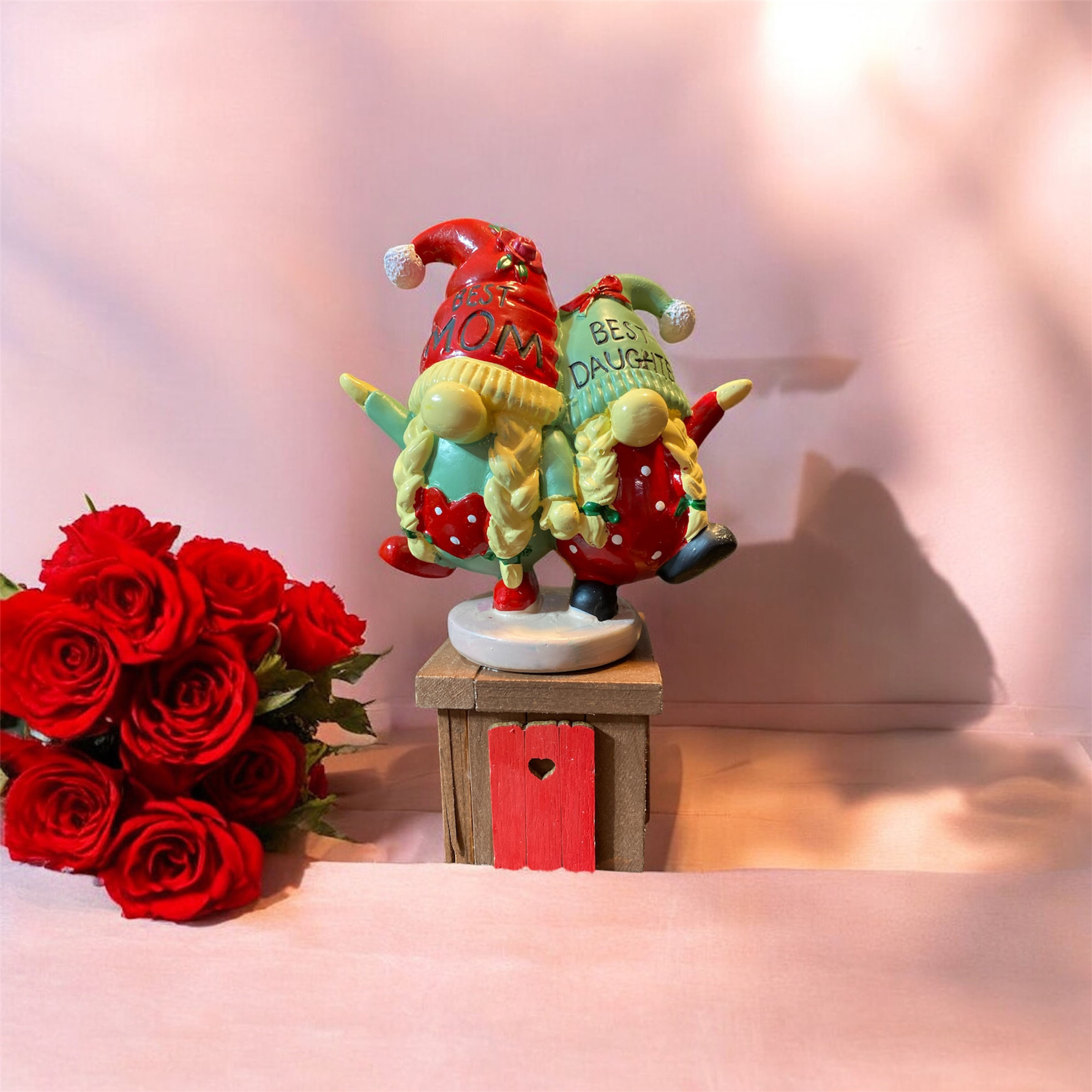 ADW Valentine Gnome Mom and Daughter