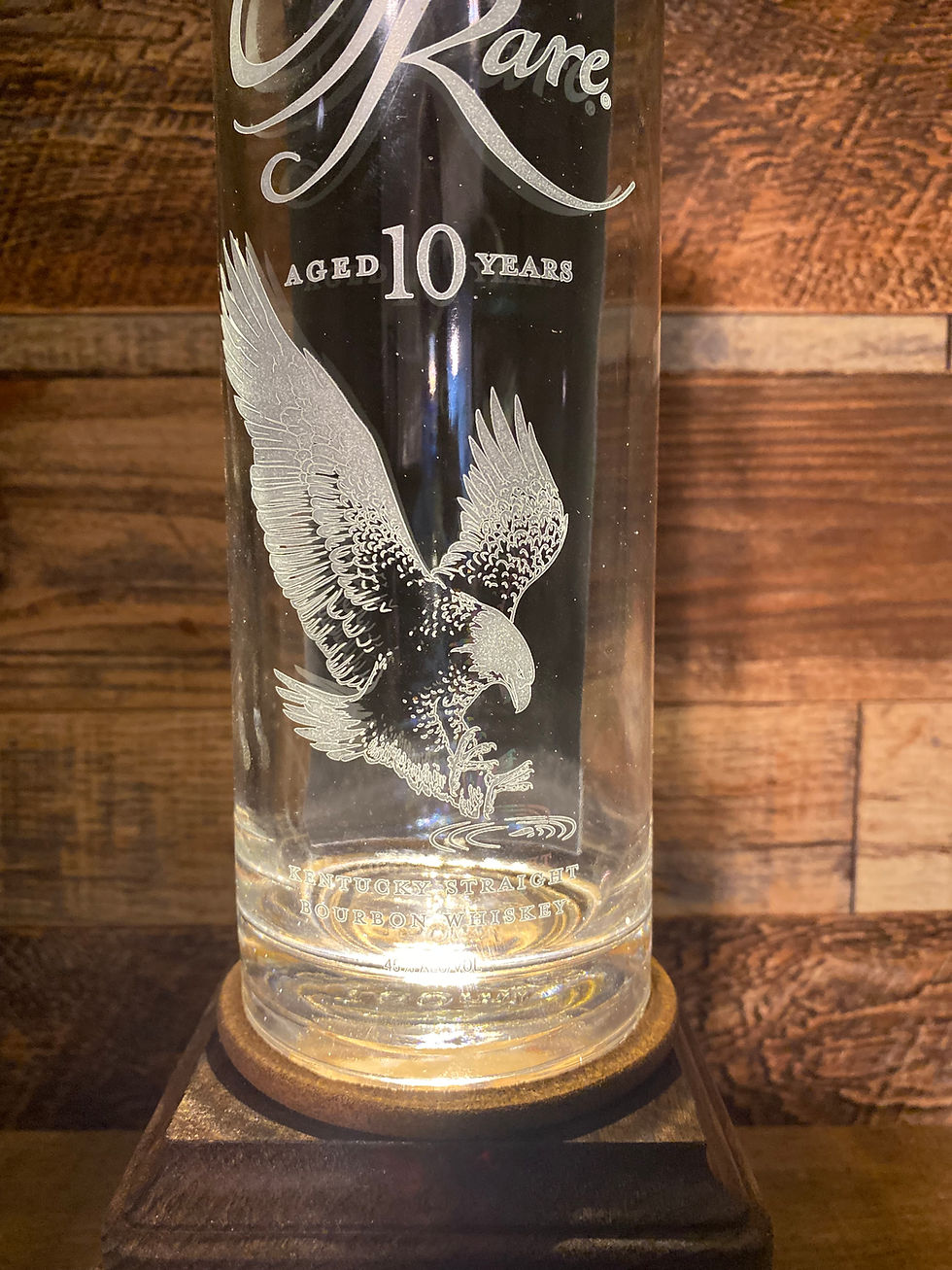 Thumbnail: Eagle Rare Cork Base Bottle Lamp (LED)