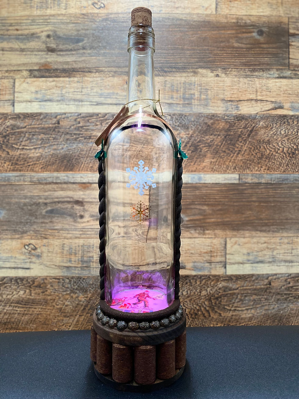 Thumbnail: Christmas Bigfoot Bottle Lamp (LED)