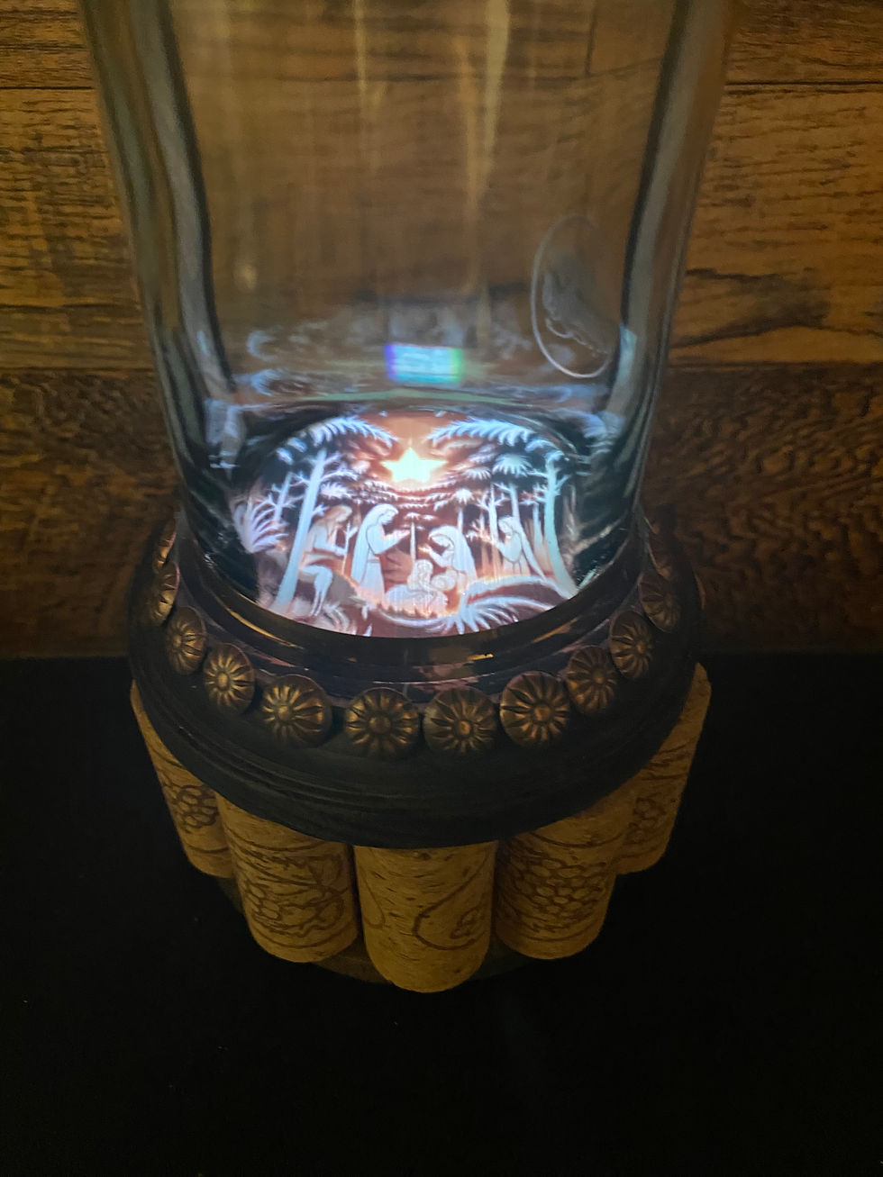 Thumbnail: Christmas Window Bottle Lamp (LED)