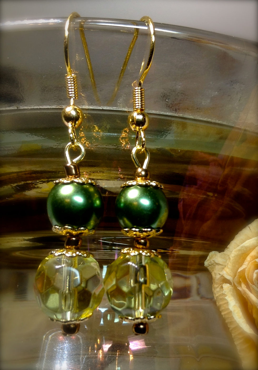 Thumbnail: Olive Earrings