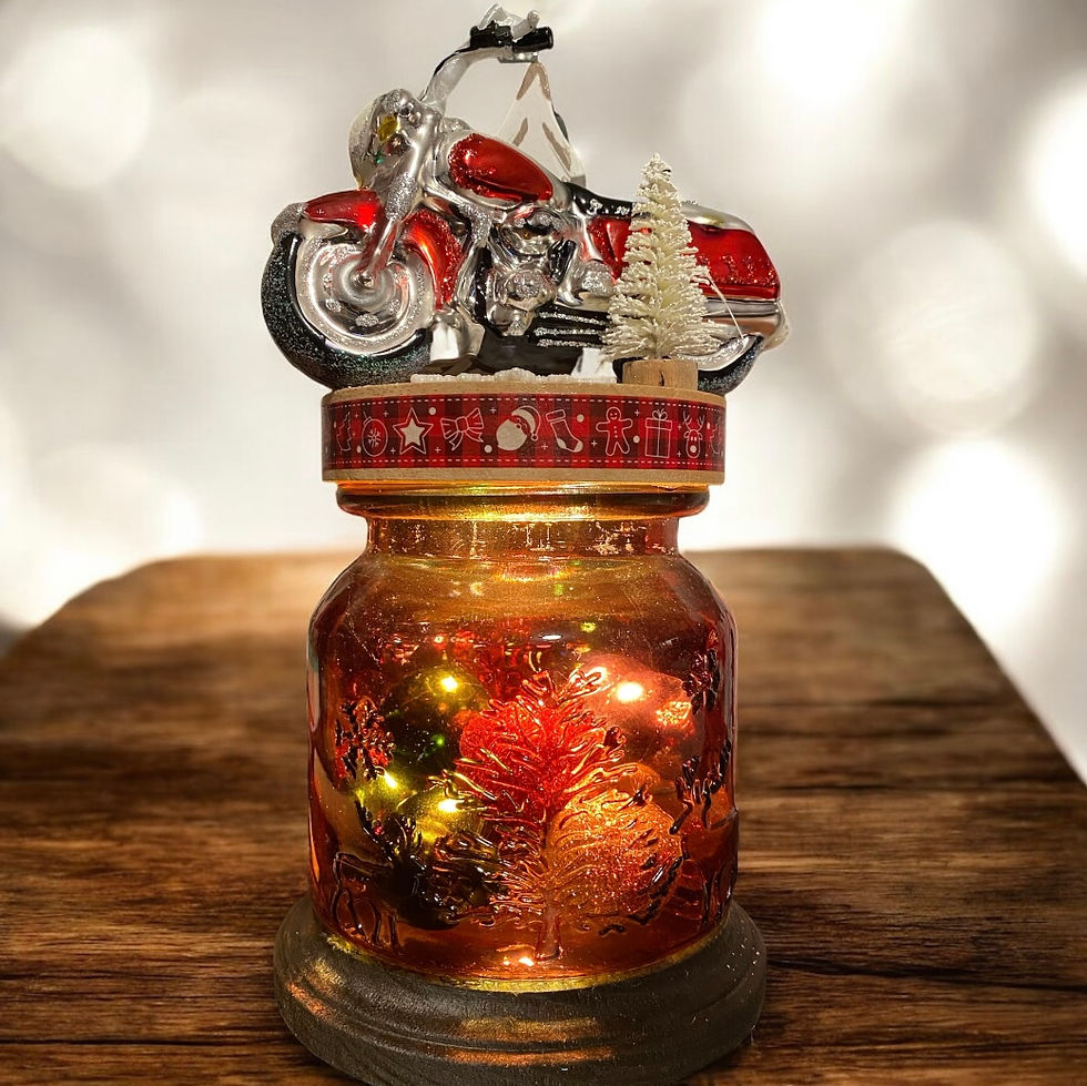 Thumbnail: Motorcycle Ornament Lamp