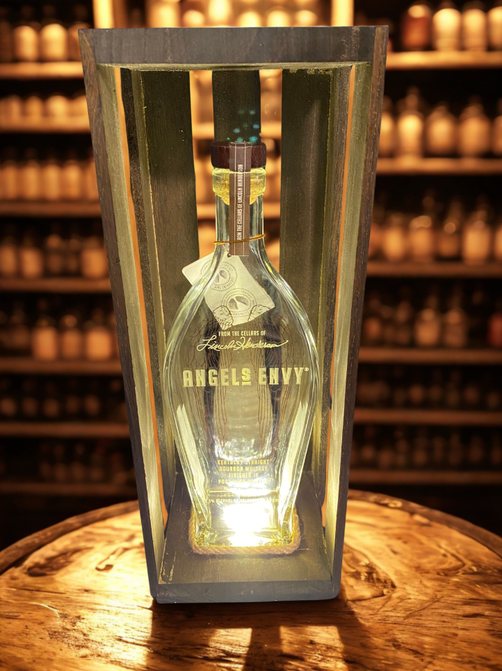 Angel's Envy Bourbon Bottle Lamp