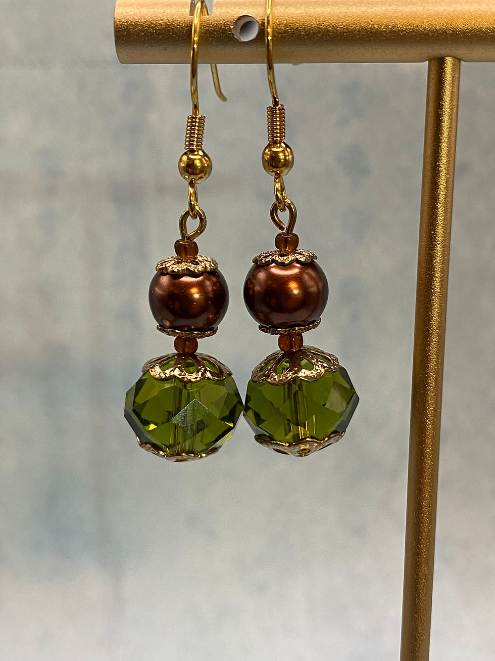 Thumbnail: Olive & Auburn Earrings