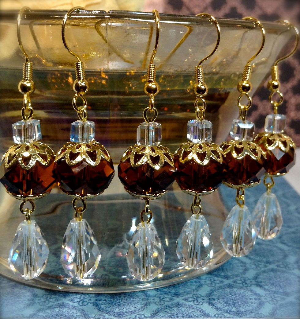 Thumbnail: Amber & Tears Earrings