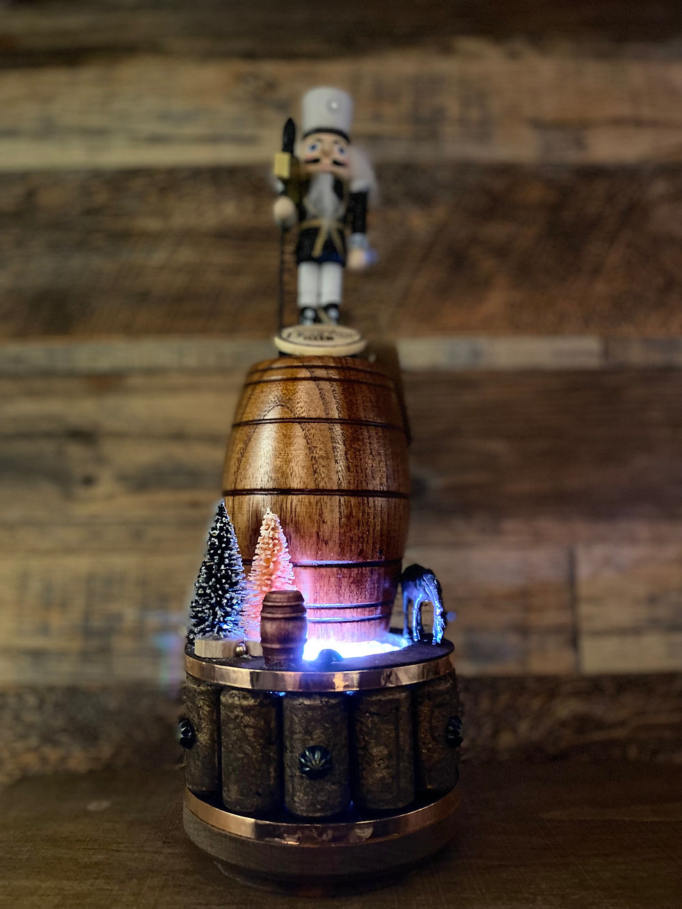 Thumbnail: Nutcracker at Bourbon Trail Ornament (LED)