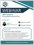 Group Retirement - Education Poster